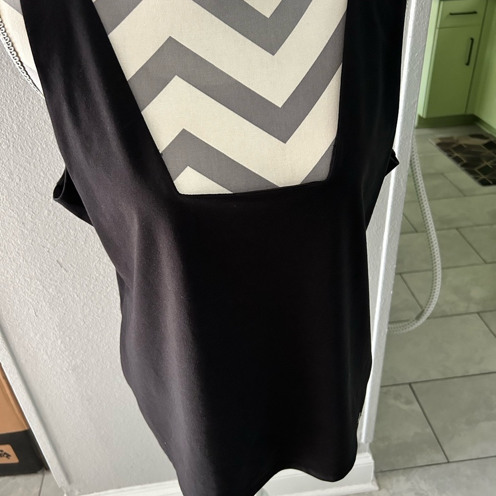 Calvin Klein - Black Top with CK Logo - Size XL